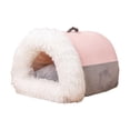 thumbnail image 3 of Cama para gatos Yuyangstore Nido semicerrado Rosa Grande, 3 of 8