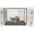 thumbnail image 6 of KennelMaster Double Door Folding Wire Dog Crate, Black, X-Small, 24"L, 6 of 6