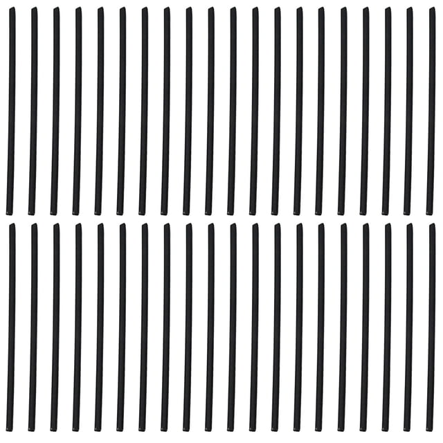 Shisuyan Guitar Fretboard Inlay Dot Abs Material 200Pcs 1.97X0.08X0.08In