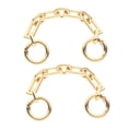 thumbnail image 2 of 2Pcs Purse Strap Chain Extender Bag Extender Metal Chain Purse Chain Strap Replacement, 2 of 7