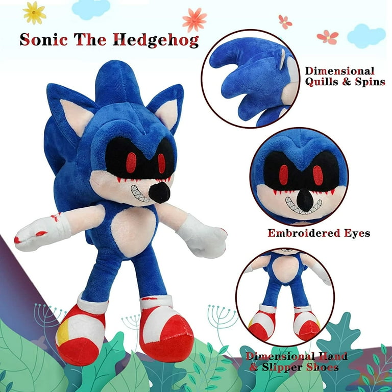 2022 Latest Version Sonic.exe Plush Set,Blood Brazil