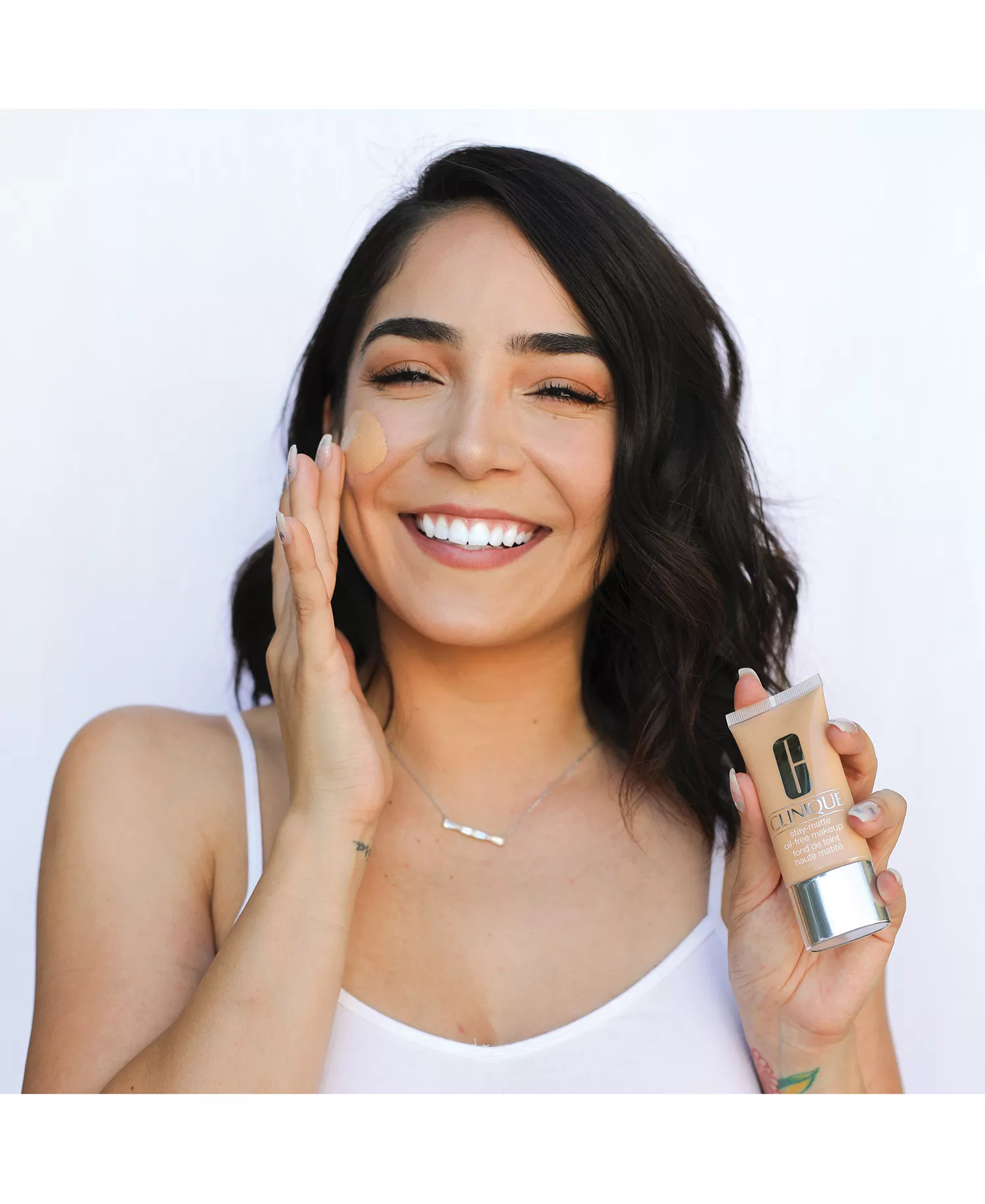 Clinique Stay Matte Oil-Free Makeup - 15 Beige (Medium, Cool-Neutral Undertones)