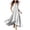 *White, variant on ClodeEU Women's V Neck Sleeveless Maxi Dress with Pockets,Casual Loose Flowy Summer Swing Dress Black,Women's Plus L