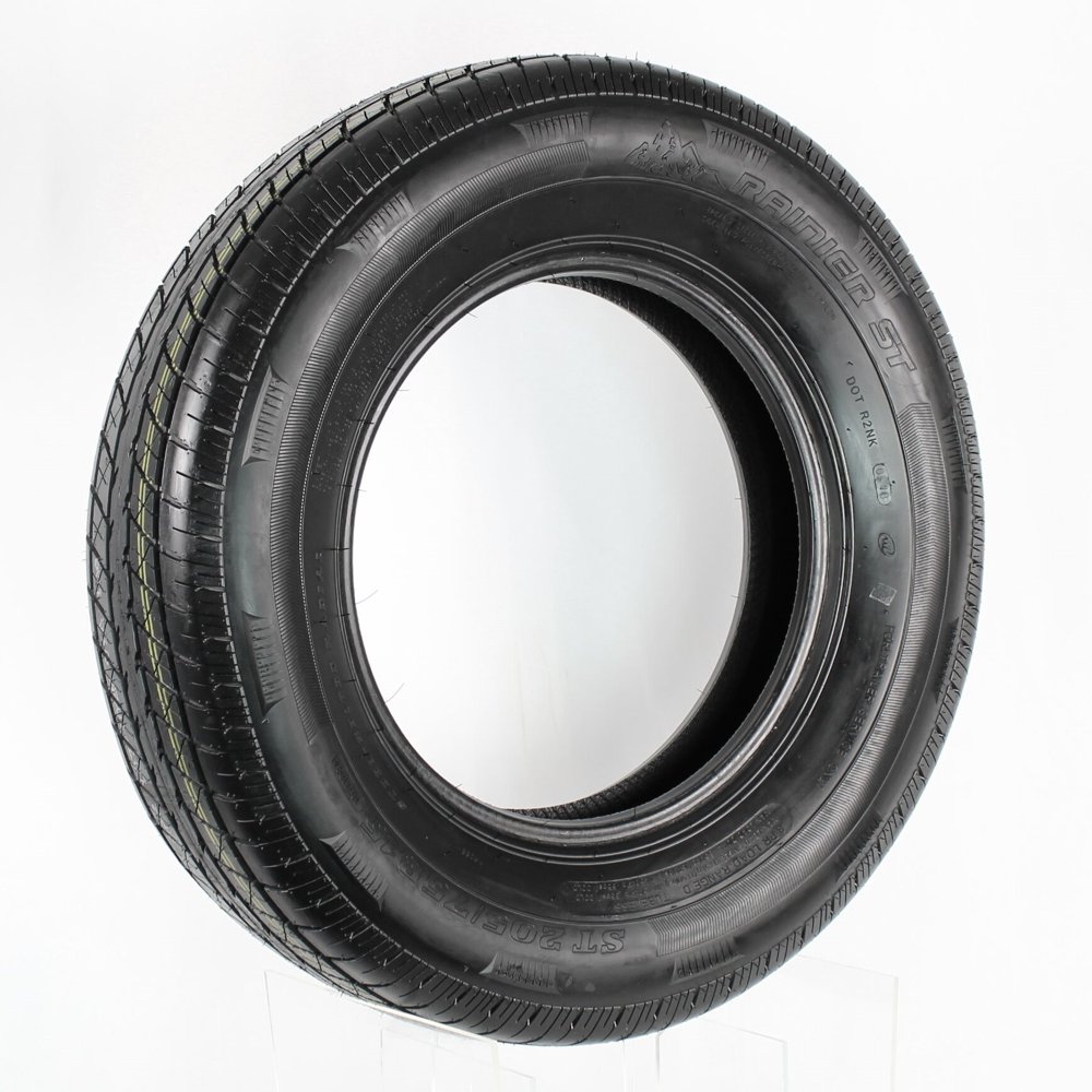 TowMax 60273 Radial Trailer Tire ST205/75R15 LRD 2150 Lb. OD27.30 SW8