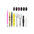 thumbnail image 1 of 8pcs Iman Ojo De Gato De Uñas Art Set Manicura Pedicure Gel, 1 of 4