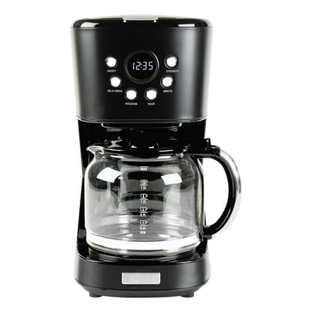 

Haden 12-Cup Programmable Coffee Maker Black / Chrome - 75098