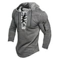 thumbnail image 1 of WILLBEST Sudaderas Navideñas para Hombre, Suéter Informal De Manga Larga con Capucha y Cordones, A La Moda, para Primavera y Otoño XXXGrande, 1 of 2