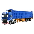 thumbnail image 4 of 1:50 Camión Coches de juguete Transporte Vehículos de transporte Coleccionables de juguete, Regalos de cumpleaños, Adornos escritorio, Azul CUTICAT Modelos de semirremolque, 4 of 8