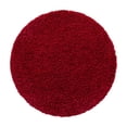 thumbnail image 3 of Unique Loom Solid Shag Collection Area Rug (3' 1" Round Cherry Red), 3 of 6