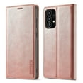thumbnail image 2 of Compatible with Samsung A73 5G Wallet Case, PU Leather Flip Folio Case with Card Holders RFID Blocking Kickstand [Shockproof TPU Inner Shell] Phone Cover For Samsung Galaxy A73 5G, rosegold, 2 of 11