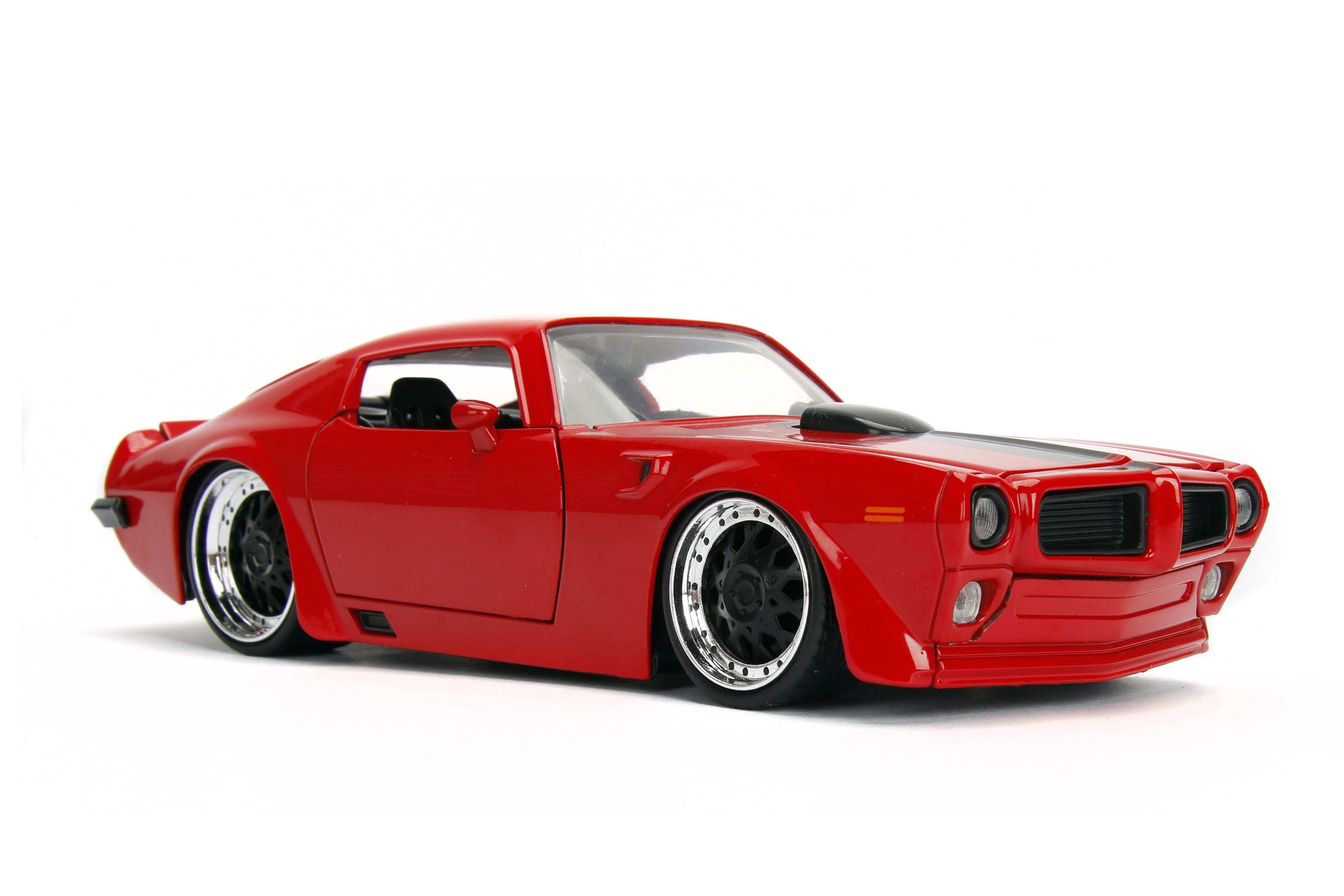 Big Time Muscle 1:24 1972 Pontiac Firebird Die-cast Car Red Play Vehicles(Selections May Vary)