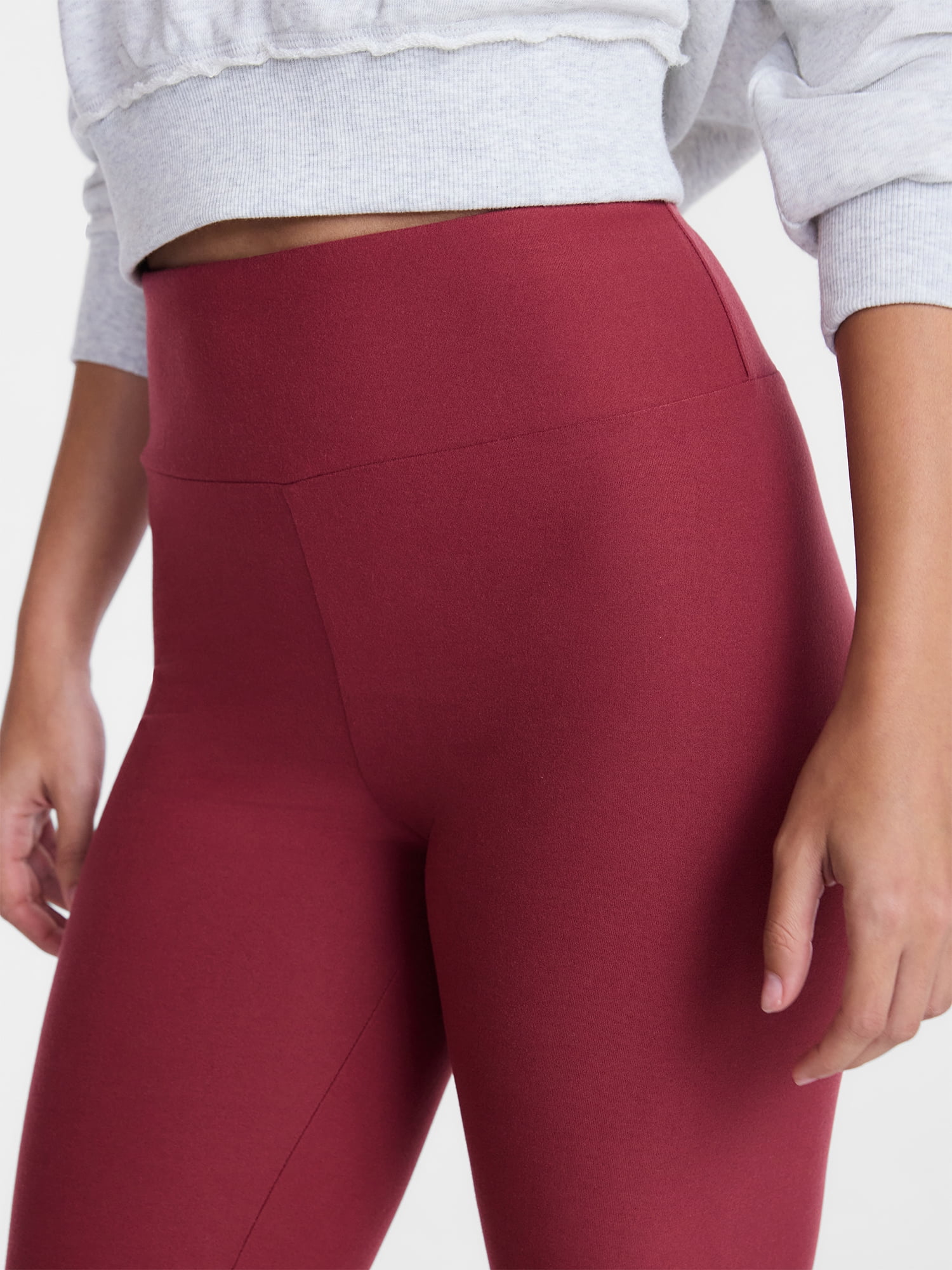 No Boundaries Super Soft Core Ankle Leggings, 27.5'' Inseam, Women's and Women's Plus XXS-4X