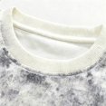 thumbnail image 5 of HOMADLES Mens Crewneck Sweatshirt Graphic Big and Tall Print Pullover Tops Stretch Soft Casual Sweatshirts Gray Size 3XL, 5 of 9
