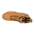 thumbnail image 5 of Nike SF Air Force 1  Mid Big Kids' Shoes Desert Ochre/Sequoia/White aj0424-700, 5 of 6