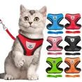 thumbnail image 2 of Arnés para perros, chaleco para perros pequeños, gatos, correa de malla transpirable, arnés para perros, correa suave y ajustable, correa para caminar al aire libre para mascotas, 2 of 5