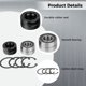 thumbnail image 3 of Kit de sello de rodamiento de golf: sello de eje de metal compatible con EZGO Marathon OEM# 611931, 3 of 6