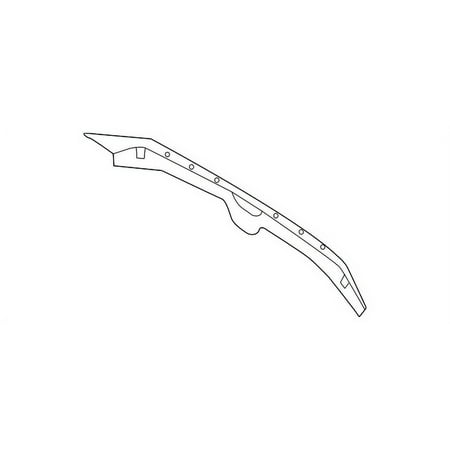 Genuine OE Audi Bumper Protection Pad - 8W6-823-124
