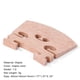 thumbnail image 3 of Código De Piano Tnstrumento Musical Puentes de violín de madera de arce, código de violín, accesorios de repuesto para instrumentos musicales, 3 of 4