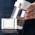 thumbnail image 5 of Zshan Measuring spice cans and bottles, pressure type salt control bottles, moisture-proof measuring pepper can set for kitchen, seasoning bottles, rotating sealed salt cans for sugar, salt , pepper a, 5 of 5