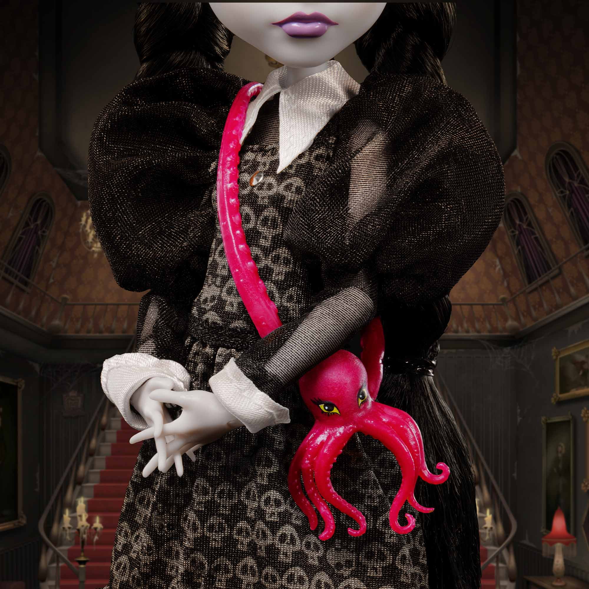 Monster High Skullector The Addams Family Doll, Two Packs