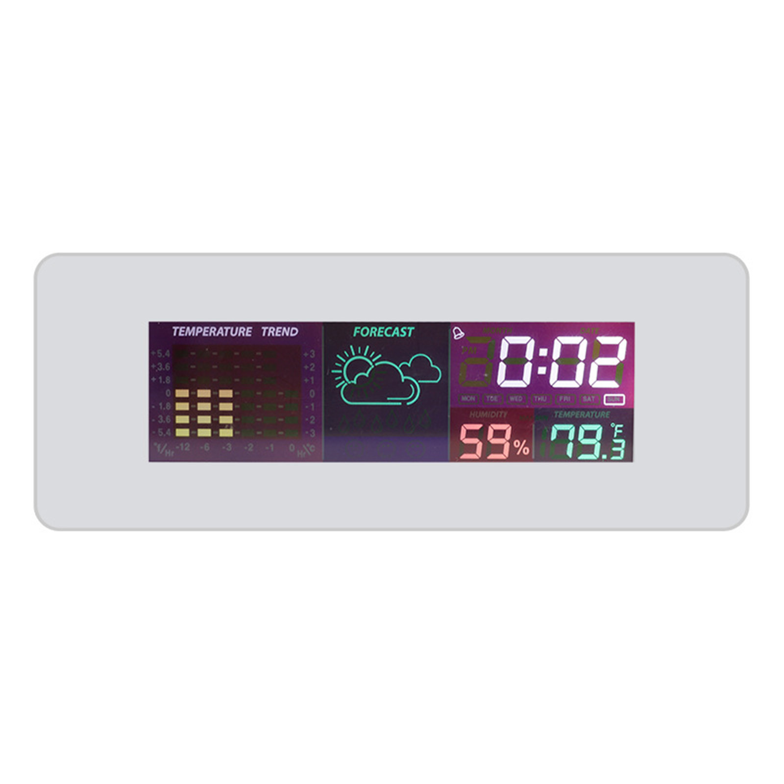 Indoor Hygrometer Thermometers with Alarm Clock Digital Temperature