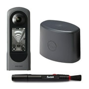 RICOH THETA X 360-Degree Camera with Lens Cap and Lens Cleaning Pen