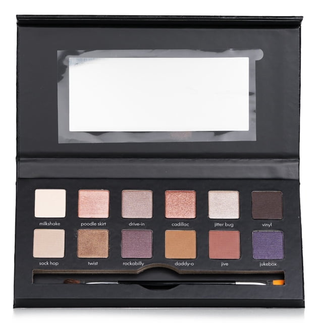 Paleta de sombras de ojos YBF Beauty Rock The Croc con 12 sombras