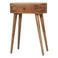 thumbnail image 4 of Lesuto Mini Albion Oak-ish Console - Nordic Style, Wood, 0 Drawers, 4 of 11