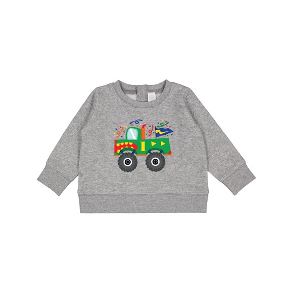 Inktastic 1st Birthday Truck Baby Sweatshirt