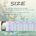 thumbnail image 3 of Women's Casual Rabbit Easter Print Round Neck Long Sleeve Hoodless Sweatshirt Top Pink S, 3 of 7