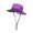 purple, variant on Kids Boys Girls Sun Hat with Wide Brim UV Protection Bucket Cap Outdoor Beach Hat  Pink