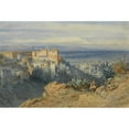thumbnail image 2 of Carl Friedrich Heinrich Werner 24x17 Gold Ornate Framed and Double Matted Museum Art Print Titled - Alhambra, Spain (1856), 2 of 4