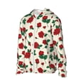 thumbnail image 2 of Xecao Rose Flowers for Sun Shirt-A lightweight, hoodie-style long-sleeve UV protection garment designed for other outdoor activities., 2 of 9