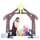thumbnail image 2 of Holy Night Outdoor Christmas Nativity Set Holiday Ornaments, 2 of 5