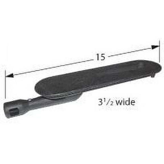 BBQ Galore, Grand Hall, Turbo Cast Iron Replacement Burner 15" x 3 1/2"