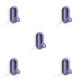 thumbnail image 3 of Bewildely Gancho autoadhesivo Ganchos creativamente fuertes Sin perforaciones Práctico soporte multifuncional Accesorios de baño Azul Type2 NO2, 3 of 6