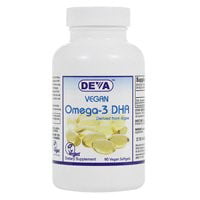 Deva Vegan Omega-3 DHA Gélules, 90 Ct