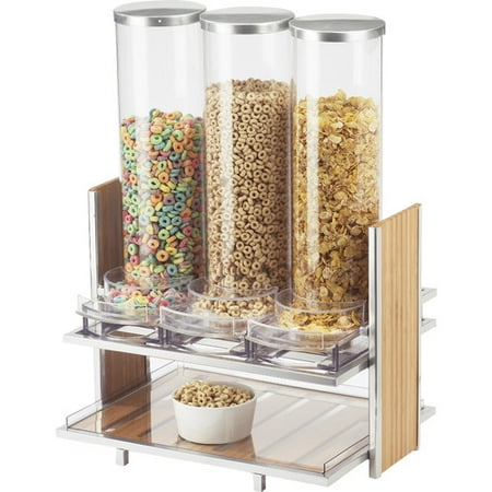 Eco Collection Cereal - Cal-Mil Eco Modern 91 Oz. Triple Canister Cereal Dispenser