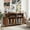 Walnut, variant on Jableast 55 in Fluted Record Player Stand with Storage, Mid Century Modern Audio Turntable Stand with Power Outlet, Vinyl Record Cabinet with Curved Sliding Door, for Living Room, Home Office, Walnut