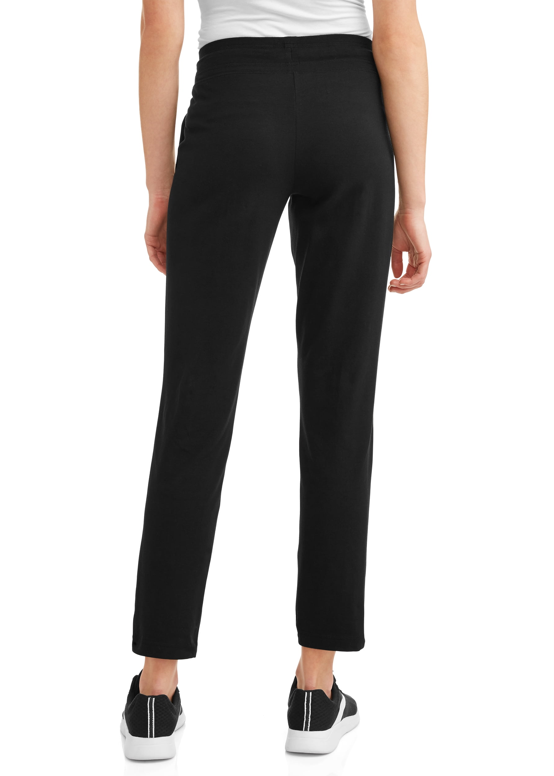  Athletic Works Women's Active Core Knit Pant (Black Soot,  X-Small 0/2) : Clothing, Shoes & Jewelry