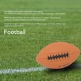 thumbnail image 3 of Official Size 9 Football,PU American Football Ball For Kids Adults, 3 of 8