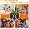 thumbnail image 7 of YIXUAN Heavy Duty X-Shaped Camper Wheel Chock Stabilizer – 2 Sets for RV Travel Trailer, Anti-Move Tire Wheel Chock, Fits 3.5" to 12" Wheel Gaps, 7 of 7