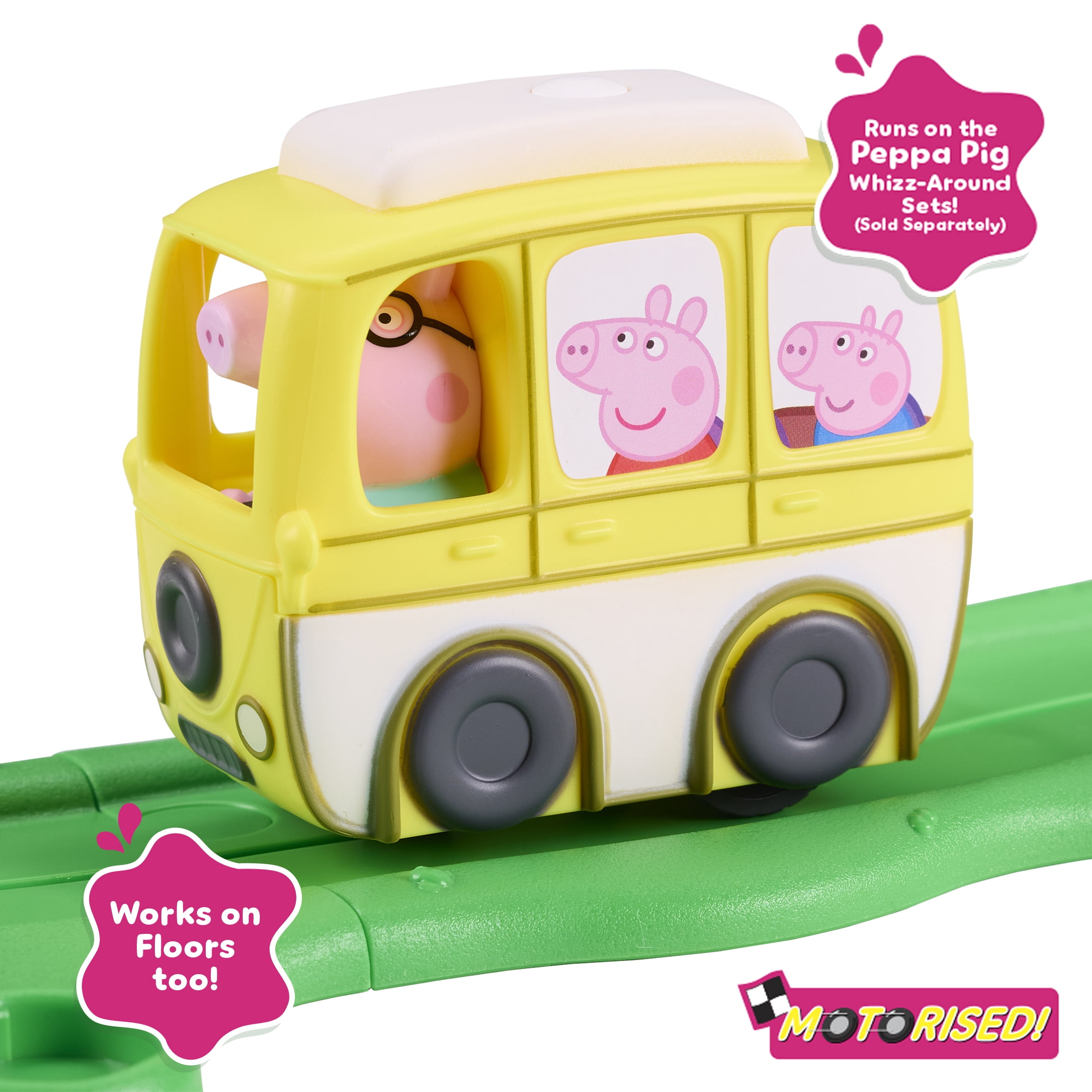 Peppa Pig Whizz Around Daddy Pig's Little Campervan Motorized Vehicle
