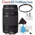 thumbnail image 3 of Canon EF 75-300mm F/4-5.6 III Objectif Zoom Téléphoto + Filtre UV 58mm + Trousse de Départ de Luxe + Trousse de Nettoyage d'Objectif de Luxe 3 Pcs, 3 of 3