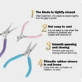 thumbnail image 4 of POINTERTECK 3PCS Mini Pliers  Jewelry Pliers Set  Diagonal Pliers & Needle-Nose Pliers & Round Nose Pliers  Jewelry Repair Tool  Pliers Set for Hobby DIY Crafts Earrings Bracelets Lanyard, 4 of 8