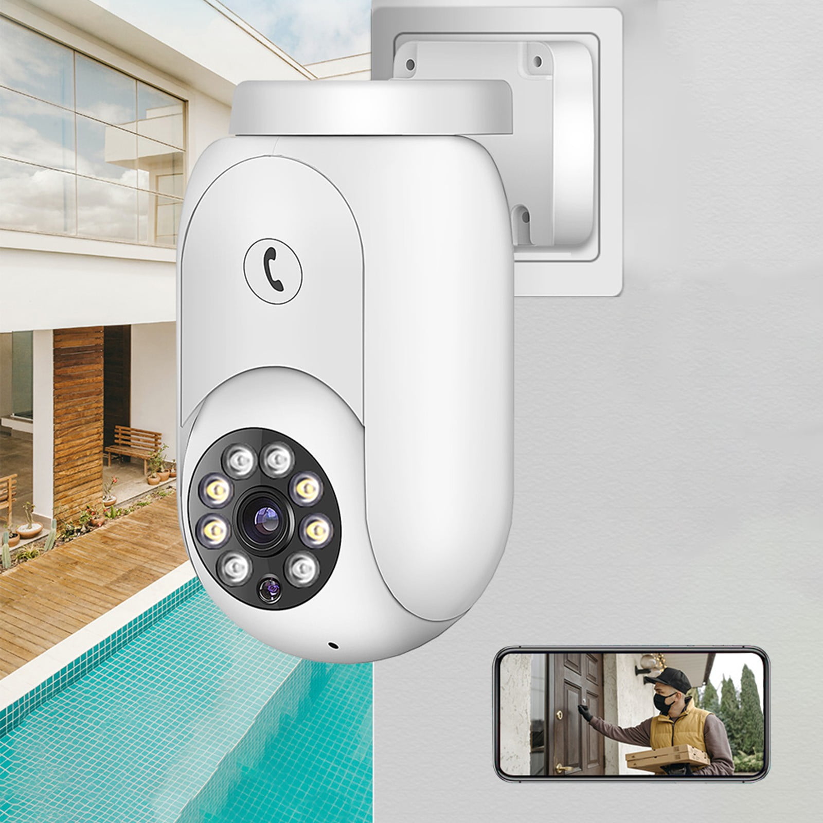 【新品未開封】Victure 1080P Full HD Victure 1080P Outdoor Wireless Security Camera, Night Vision