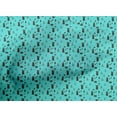 thumbnail image 4 of oneOone Cotton Poplin Aqua Blue Fabric Tree & Bear Cartoon Fabric For Sewing Printed Craft Fabric By The Yard 56 Inch Wide, 4 of 4