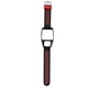 thumbnail image 2 of Mira La Banda Smartwatch Band Silicone Watch Strap Dual Color Con Hebilla de Alfiler para Tomtom Runner3 Adventururblack Red, 2 of 7