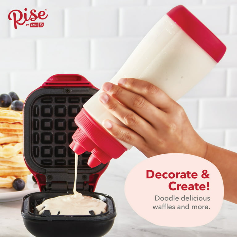 Rise by Dash Heart Mini Waffle Maker