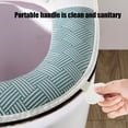 thumbnail image 5 of Thick Foam Toilet Seat, Cushion Waterproof Comfortable Bathroom Toilet Seat Pad for Bathroom, 5 of 8